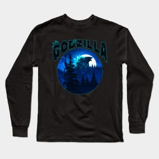 godzilla king monster Long Sleeve T-Shirt